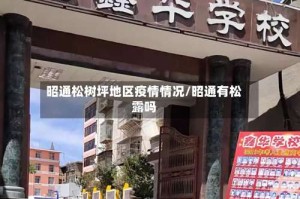 昭通松树坪地区疫情情况/昭通有松露吗