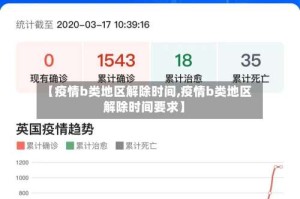 【疫情b类地区解除时间,疫情b类地区解除时间要求】