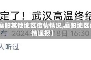 【襄阳其他地区疫情情况,襄阳地区疫情通报】