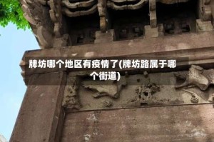 牌坊哪个地区有疫情了(牌坊路属于哪个街道)