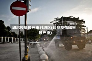 印尼疫情最严重到地区(印尼疫情哪里最严重)
