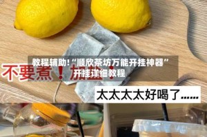 教程辅助!“顺欣茶坊万能开挂神器”开挂详细教程