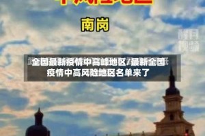 全国最新疫情中高峰地区/最新全国疫情中高风险地区名单来了