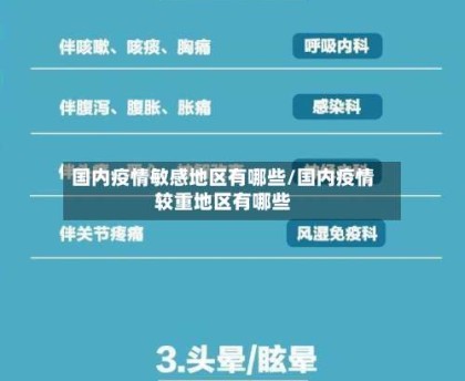 国内疫情敏感地区有哪些/国内疫情较重地区有哪些