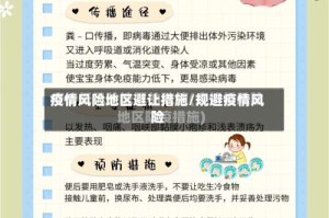 疫情风险地区避让措施/规避疫情风险