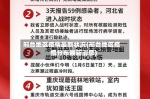 邢台地区疫情最新状况(邢台地区疫情分布最新消息)