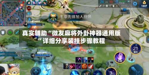 真实辅助“微友麻将外卦神器通用版	”详细分享装挂步骤教程-第1张图片