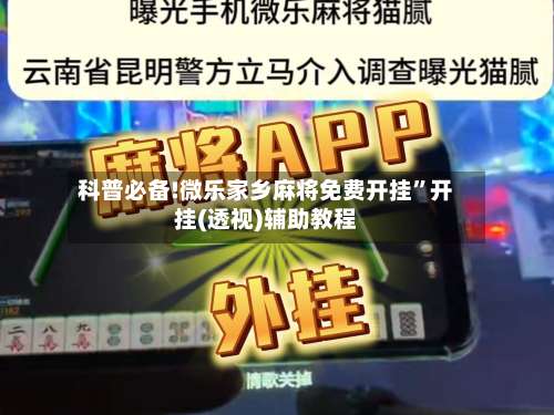 科普必备!微乐家乡麻将免费开挂”开挂(透视)辅助教程-第2张图片