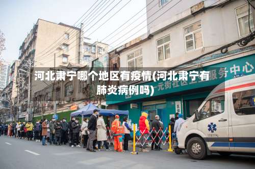 河北肃宁哪个地区有疫情(河北肃宁有肺炎病例吗)-第3张图片
