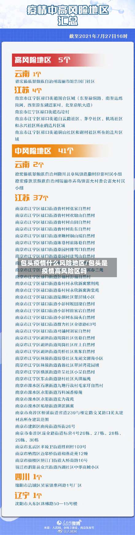 包头疫情什么风险地区/包头是疫情高风险区吗-第1张图片