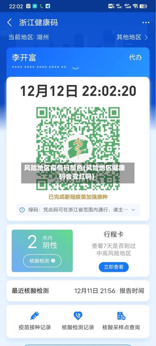 风险地区疫情码颜色(风险地区健康码会变红吗)-第3张图片