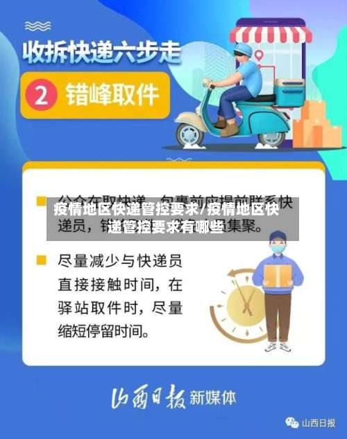 疫情地区快递管控要求/疫情地区快递管控要求有哪些-第1张图片