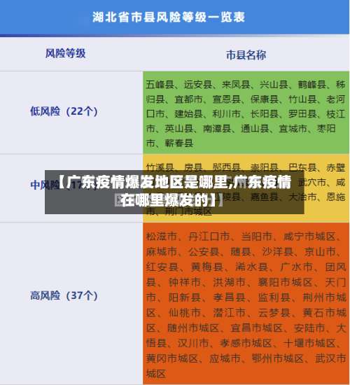 【广东疫情爆发地区是哪里,广东疫情在哪里爆发的】-第3张图片