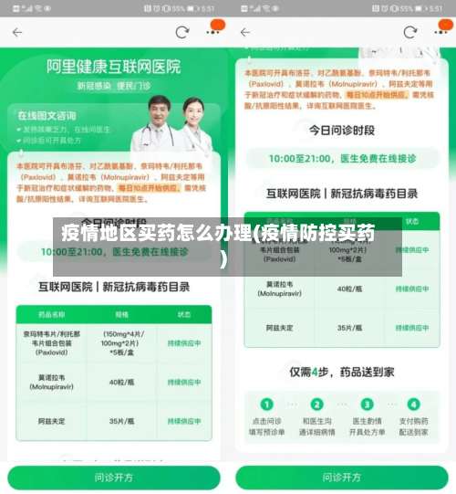 疫情地区买药怎么办理(疫情防控买药)-第2张图片