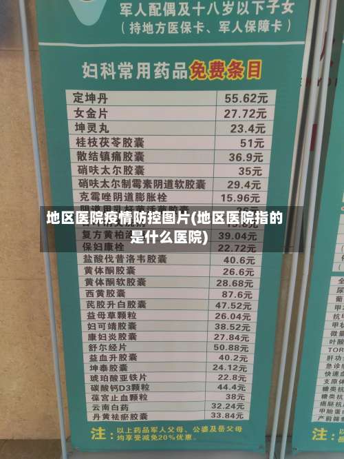 地区医院疫情防控图片(地区医院指的是什么医院)-第1张图片