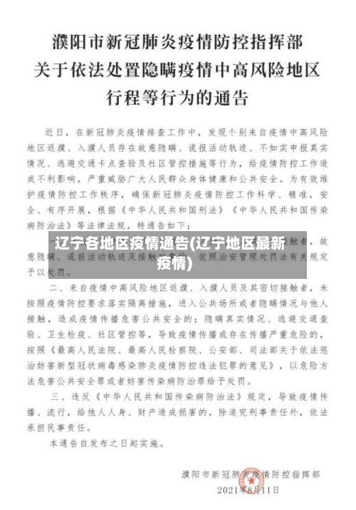 辽宁各地区疫情通告(辽宁地区最新疫情)-第1张图片