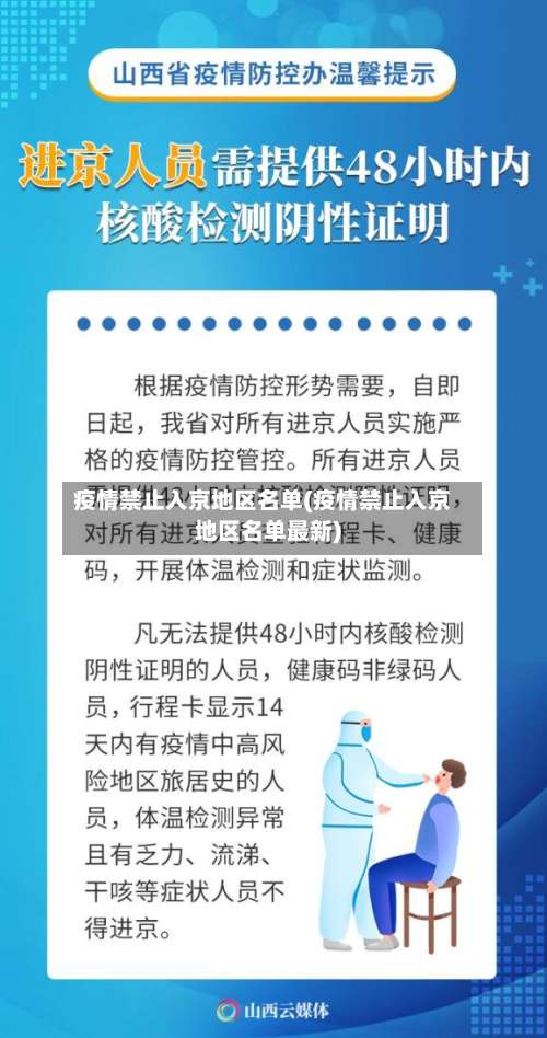 疫情禁止入京地区名单(疫情禁止入京地区名单最新)-第1张图片