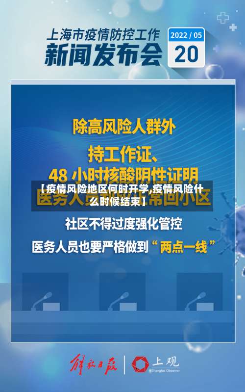 【疫情风险地区何时开学,疫情风险什么时候结束】-第1张图片