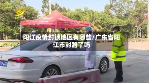 阳江疫情封锁地区有哪些/广东省阳江市封路了吗-第2张图片