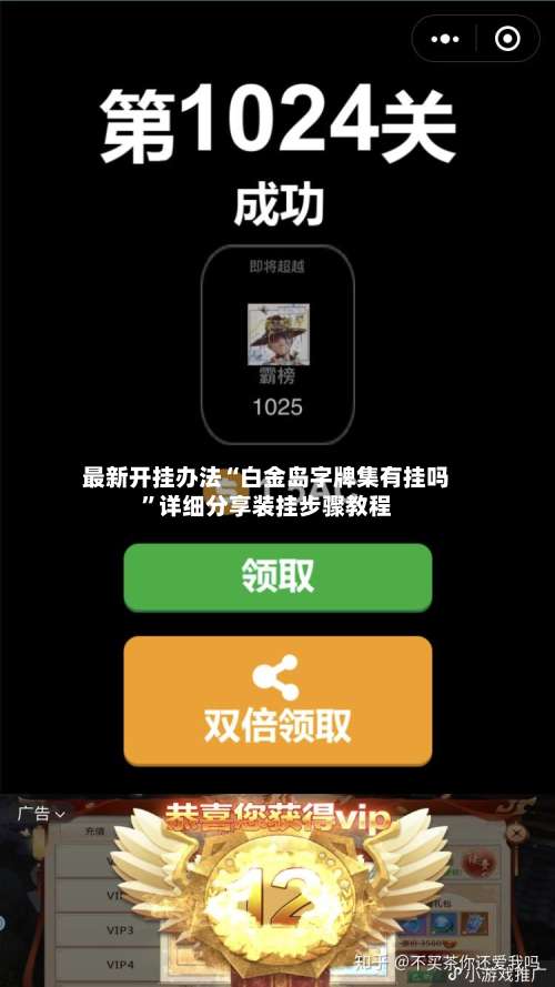 最新开挂办法“白金岛字牌集有挂吗	”详细分享装挂步骤教程-第3张图片