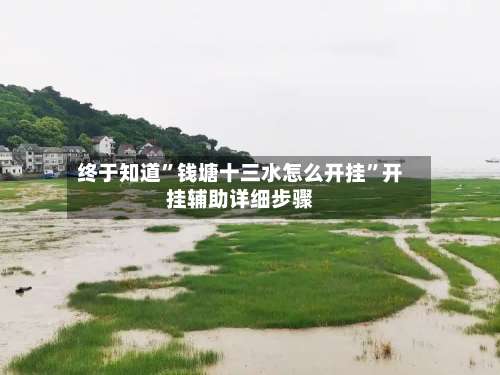 终于知道”钱塘十三水怎么开挂	”开挂辅助详细步骤-第1张图片