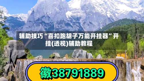 辅助技巧“喜扣跑胡子万能开挂器	”开挂(透视)辅助教程-第1张图片