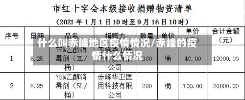 什么叫赤峰地区疫情情况/赤峰的疫情什么情况-第2张图片