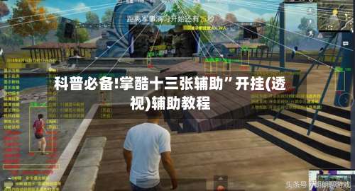 科普必备!掌酷十三张辅助”开挂(透视)辅助教程-第1张图片