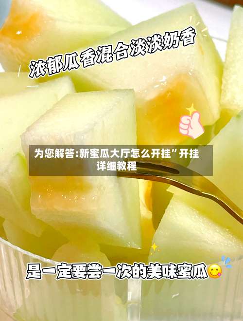 为您解答:新蜜瓜大厅怎么开挂”开挂详细教程-第3张图片