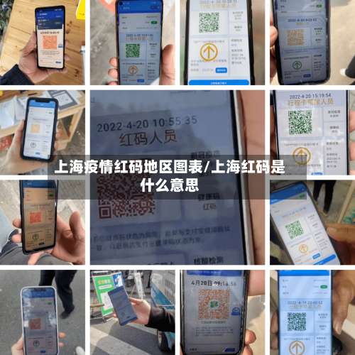 上海疫情红码地区图表/上海红码是什么意思-第3张图片